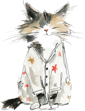 Load image into Gallery viewer, Cat Watercolor Ornaments
