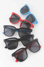 Load image into Gallery viewer, Kids Two-Toned Bolt Polarized Sunglasses.
