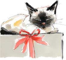 Load image into Gallery viewer, Cat Watercolor Ornaments

