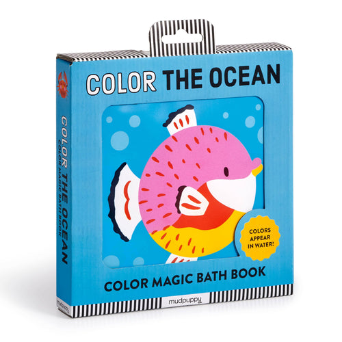 Color the Ocean Color Magic Bath Book.