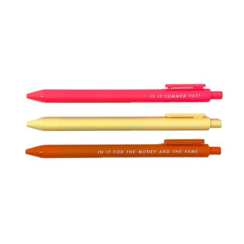 Pens for Overworked Teachers.