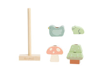 Load image into Gallery viewer, Woodland Wooden Stacking Toy, Developmental Toy.
