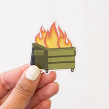 Load image into Gallery viewer, Dumpster Fire Sticker.
