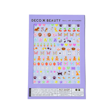 Load image into Gallery viewer, Nail Art Stickers - Pet Shop.
