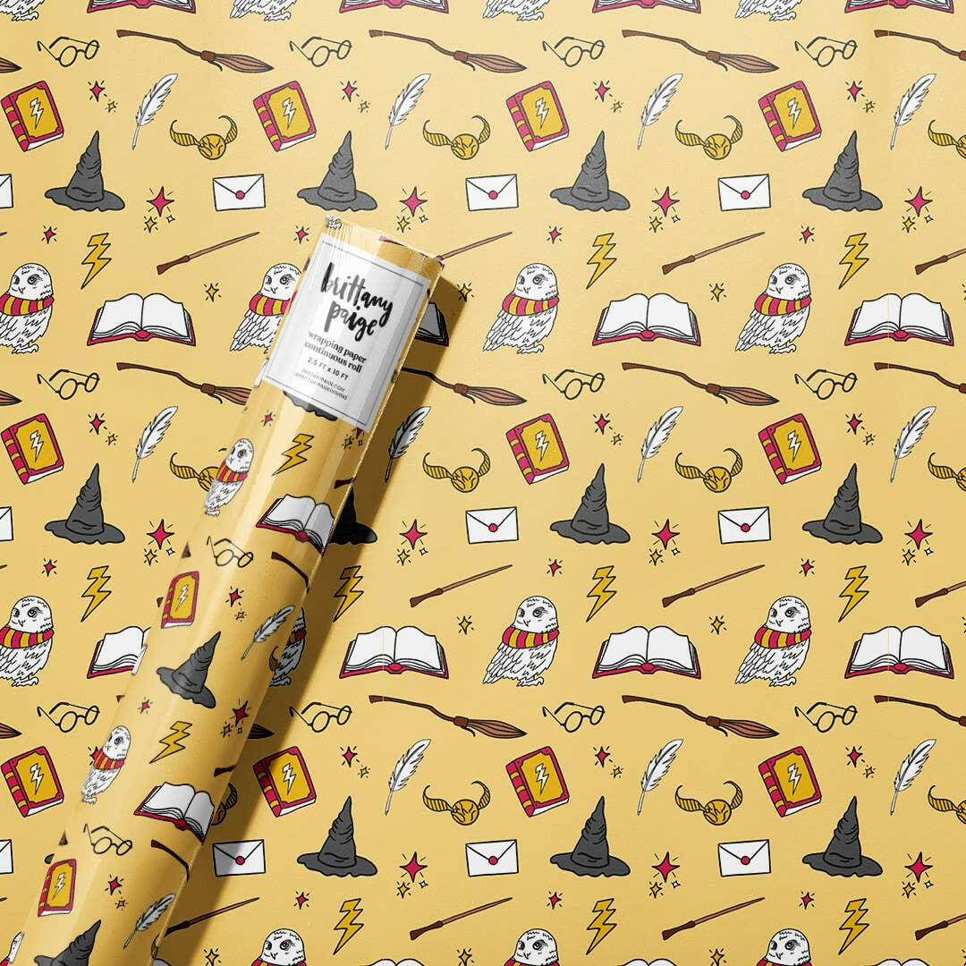 Wizard Wrapping Paper.