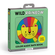 Load image into Gallery viewer, Wild Rainbow Color Magic Bath Book.
