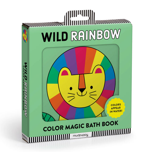 Wild Rainbow Color Magic Bath Book.