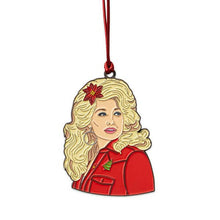 Load image into Gallery viewer, Dolly Enamel Ornament.
