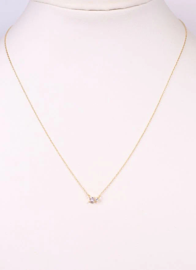 Affleck CZ Necklace