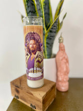 Load image into Gallery viewer, The Luminary Big Lebowski Jeff Bridges Altar Prayer Candle
