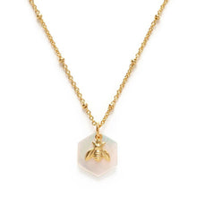 Load image into Gallery viewer, Honey Bee Necklace.
