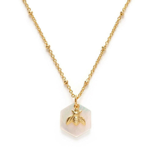 Honey Bee Necklace.
