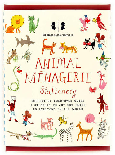 Animal Menagerie Stationery Kit.