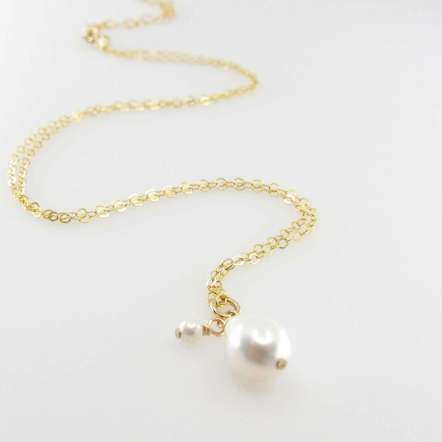 Baby Baroque Pearl Necklace.