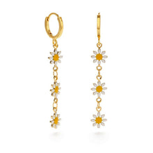 Load image into Gallery viewer, Daisy Chain Drop Earrings.
