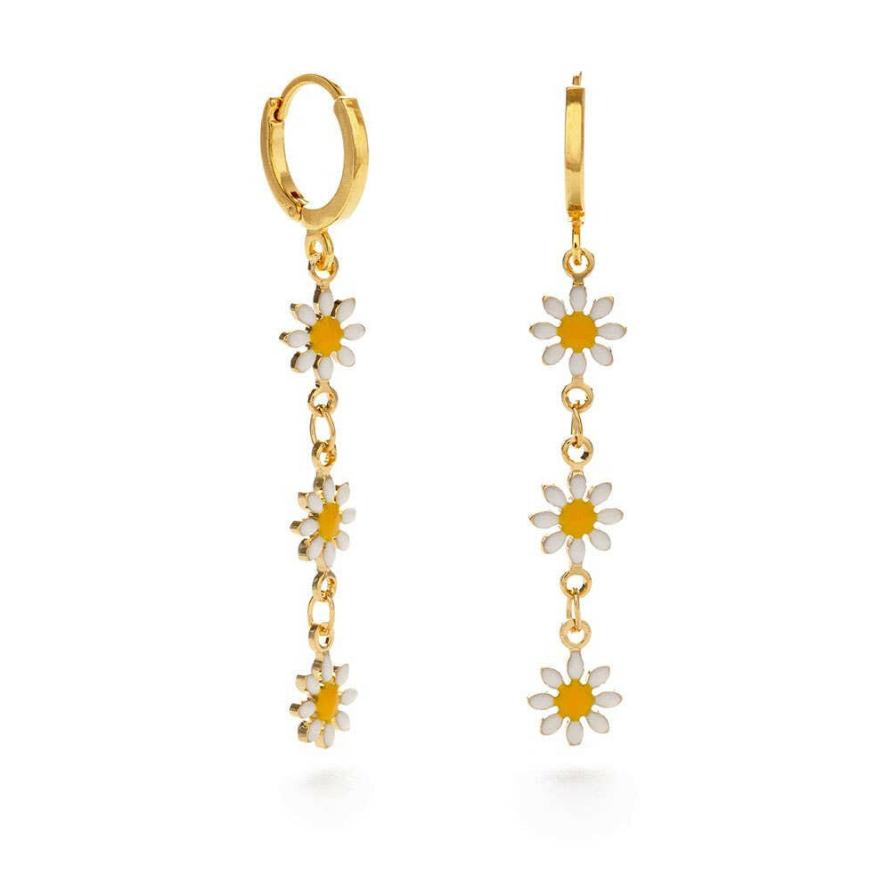 Daisy Chain Drop Earrings.