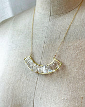 Load image into Gallery viewer, Boho Quartz Statement Necklace | Bohemian Necklace.
