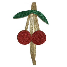 Load image into Gallery viewer, Glitter Fun Fruit Headband.
