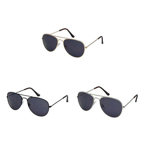 Classic Aviator - Smoke Lens Sunglasses - 4307 Weekend.