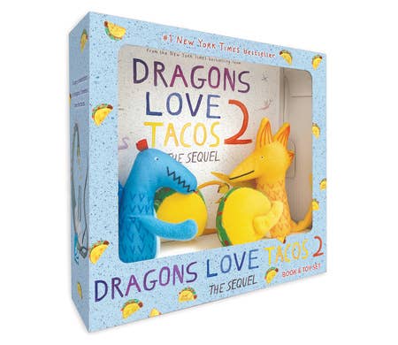 Dragons Love Tacos 2 Book & Toy.