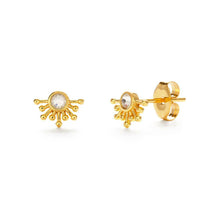 Load image into Gallery viewer, Rays of Light Stud Earrings.

