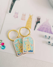 Load image into Gallery viewer, Taylor Swift Enamel Keychain.
