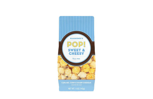 Natural Sweet & Cheesy Popcorn.