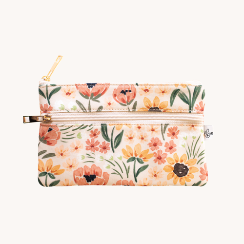 Sunny Poppies Pencil Pouch.