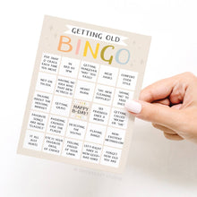Load image into Gallery viewer, Getting Old Bingo Greeting Card
