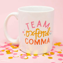 Load image into Gallery viewer, Team Oxford Comma Coffee Mug.
