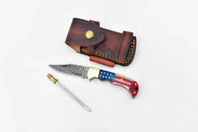 Load image into Gallery viewer, Patriotic Pocket Knife.
