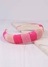 Load image into Gallery viewer, Lover Embellished Headband PINK MULTI.
