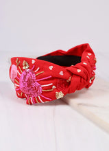 Load image into Gallery viewer, Bursting with Love Headband Red
