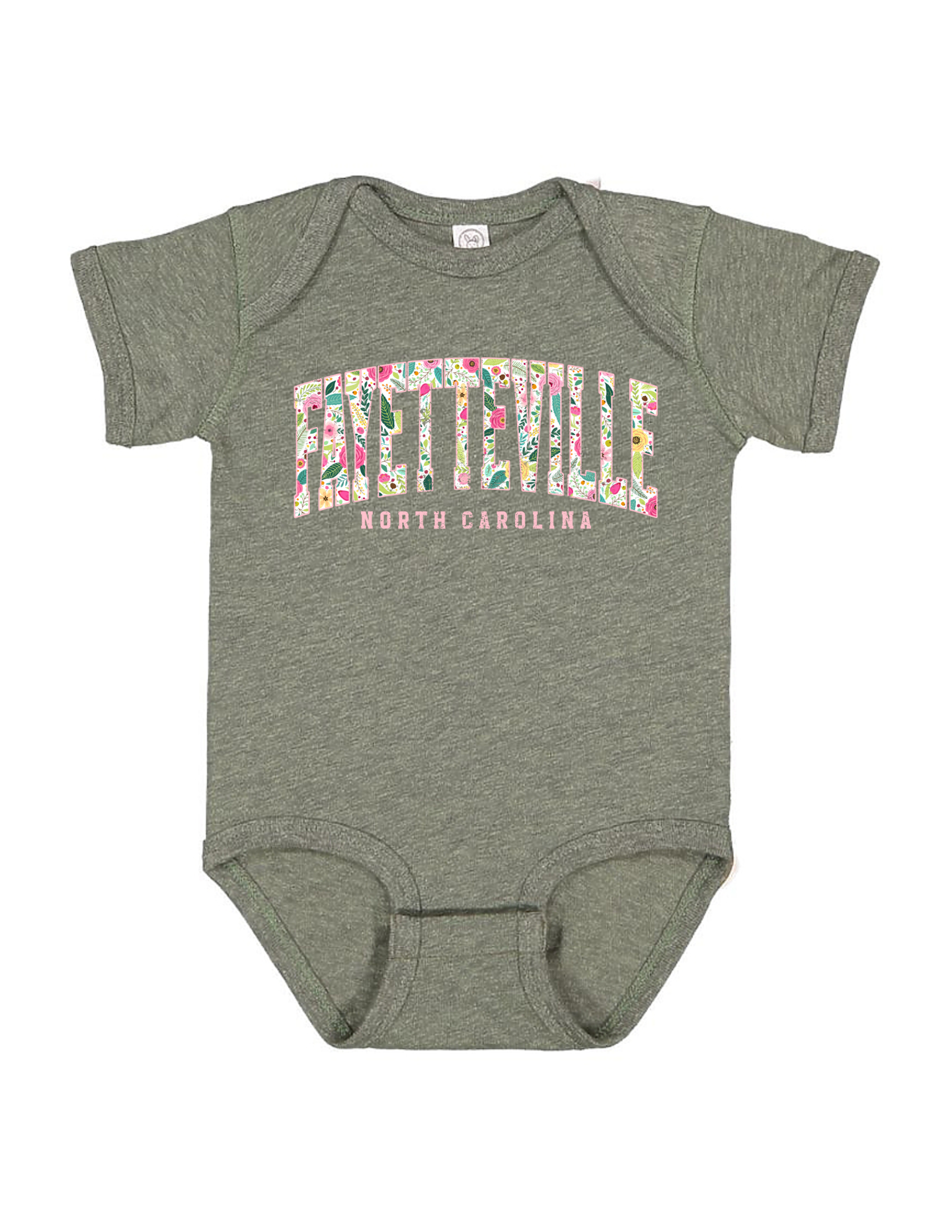 Fayetteville Floral Onesie