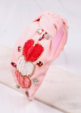 Load image into Gallery viewer, Mad About You Heart Headband PINK
