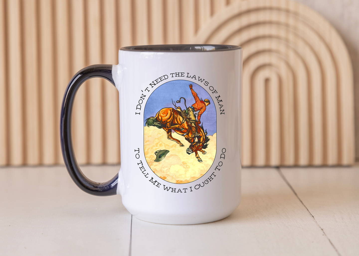 Laws of Man Mug