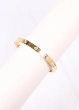 Load image into Gallery viewer, Almeria CZ Metal Bracelet Gold
