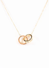 Load image into Gallery viewer, MacIntyre CZ Circles Necklace GOLD
