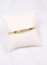 Load image into Gallery viewer, Geneiva CZ Metal Bracelet GOLD
