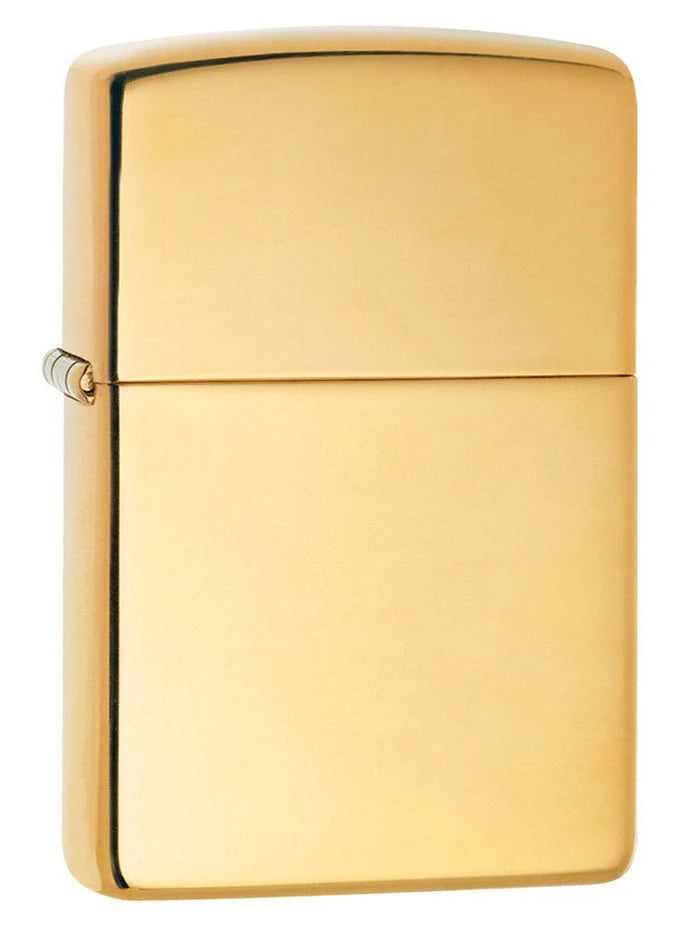 High Polish Brass Zippo Lighter