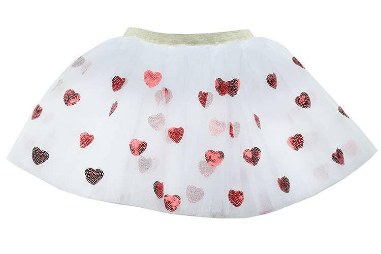 Red and White Heart Tutu.