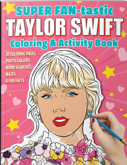 Taylor Swift Coloring & Activity Book.