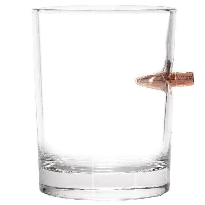 .308 Caliber Bullet Whiskey Glass.