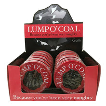 Load image into Gallery viewer, Lump O’ Coal Gum Tin.
