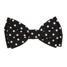 Load image into Gallery viewer, Pet Bow Ties - Black Polka Dot
