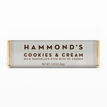 Load image into Gallery viewer, Cookies and Creme Milk Chocolate Bar 2.25oz.
