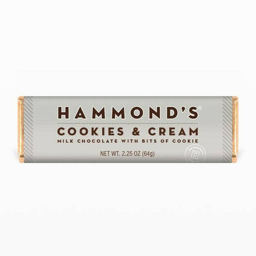 Cookies and Creme Milk Chocolate Bar 2.25oz.