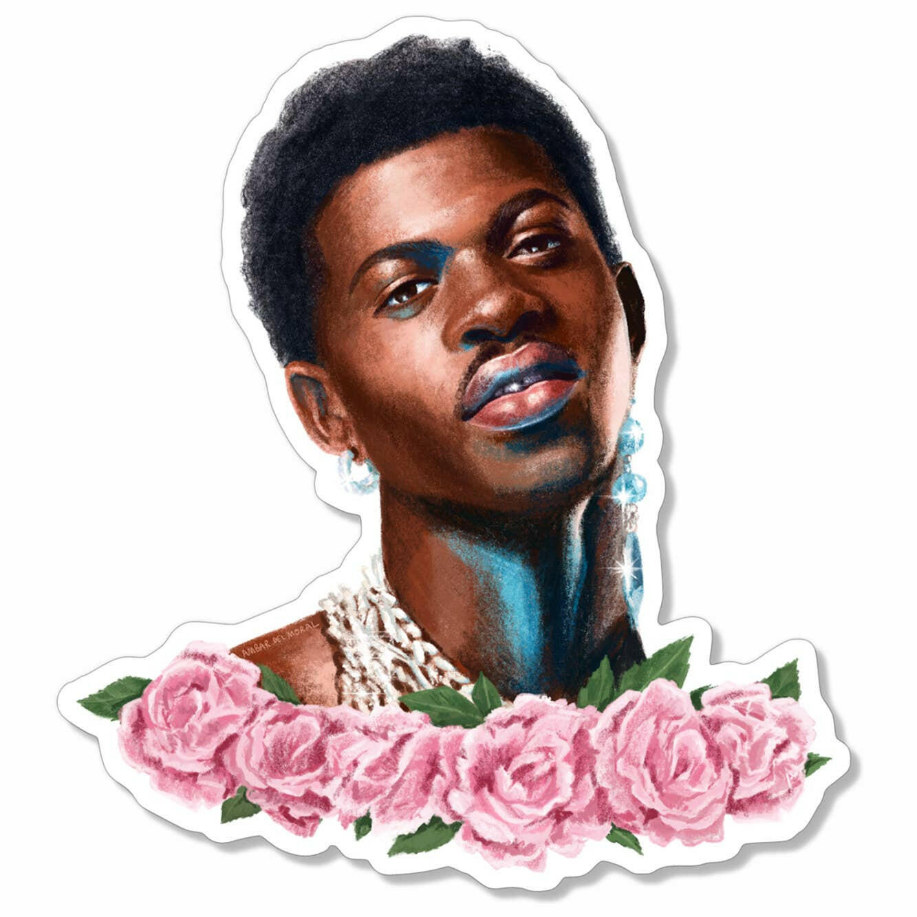 Lil Nas X Montero Sticker (Glitter).