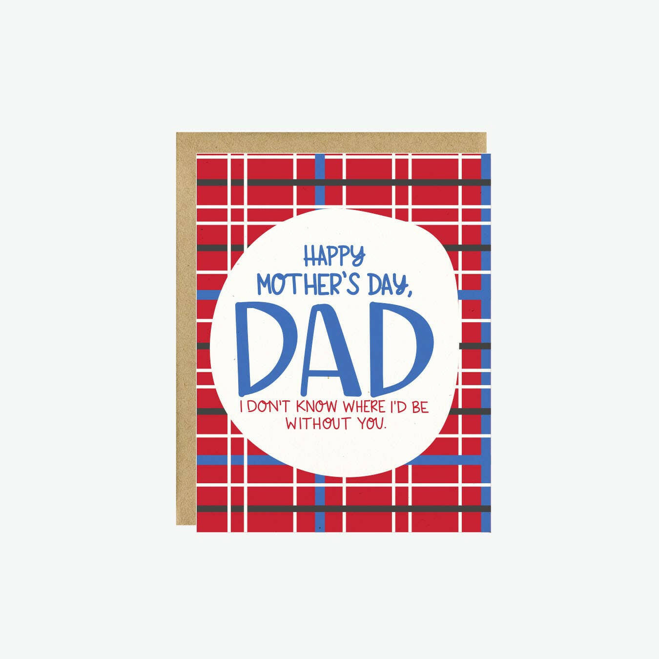 Happy Mother's Day Dad Card.