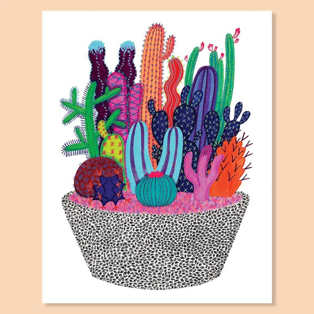 Cactus Vision Print.